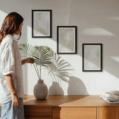 Posterpaket Färgstruktur spår av färgminimalism