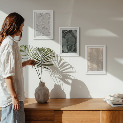 Posterpaket Sommartexturer närbild i ett tropiskt klimat