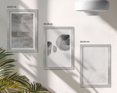 Posterpaket Abstrakta former och strukturer i modern stil