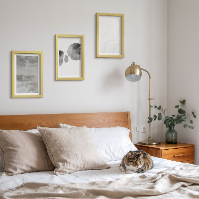 Posterpaket Abstrakta former och strukturer i modern stil