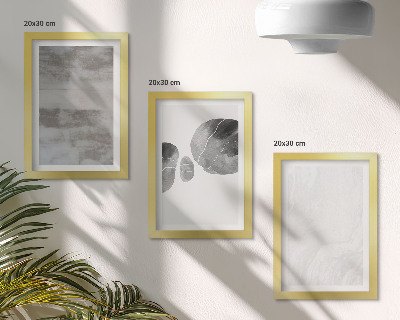 Posterpaket Abstrakta former och strukturer i modern stil