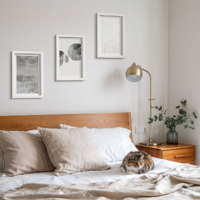 Posterpaket Abstrakta former och strukturer i modern stil