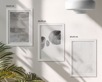 Posterpaket Abstrakta former och strukturer i modern stil