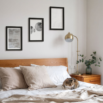 Posterpaket Abstrakta former och strukturer i modern stil