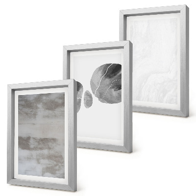Posterpaket Abstrakta former och strukturer i modern stil