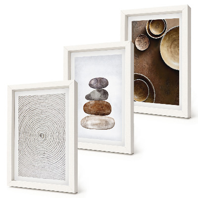 Posterpaket Texturer i modern konstdesign