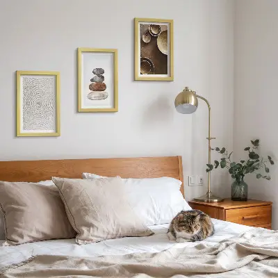 Posterpaket med texturer i modern konstdesign