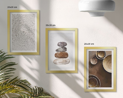 Posterpaket Texturer i modern konstdesign