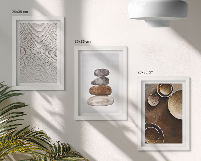 Posterpaket Texturer i modern konstdesign
