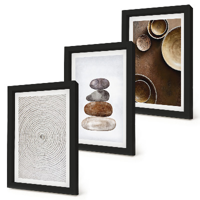 Posterpaket Texturer i modern konstdesign