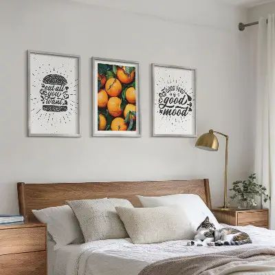 Saftiga apelsinkök set om 3 tavlor