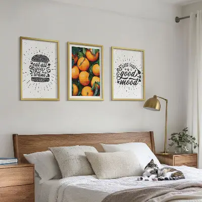Saftiga apelsinkök set om 3 tavlor