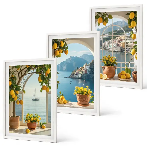 Citronblommor i havet set om 3 tavlor