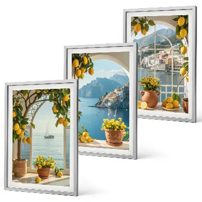 Citronblommor i havet set om 3 tavlor