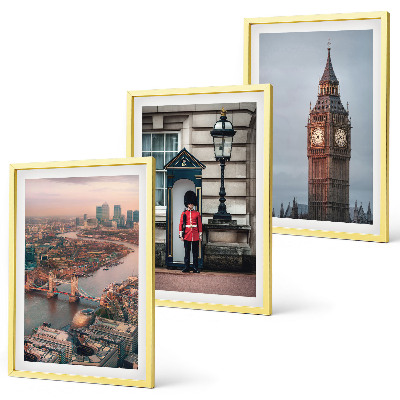 Tavelset ovanför soffa London Bridge Guardian Big Ben