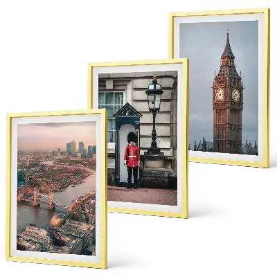 London Bridge och Big Ben tavlor tavelset för väggen ovanför soffan