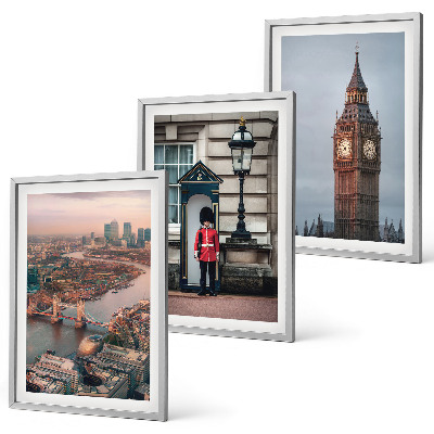 Tavelset ovanför soffa London Bridge Guardian Big Ben