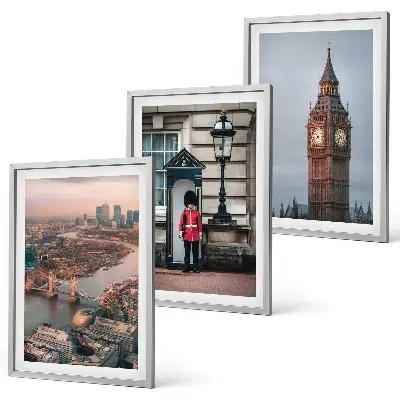 London Bridge och Big Ben tavlor tavelset för väggen ovanför soffan