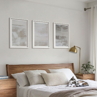 Tavelpaket med ramar Moderna, slitna texturer