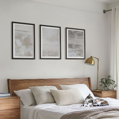 Tavelpaket med ramar Moderna, slitna texturer