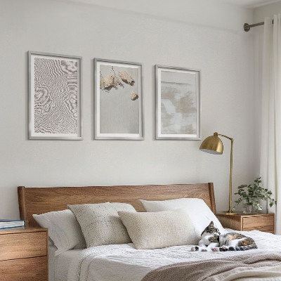 Tavelpaket med ramar Sandstenar boho textur