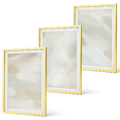 Tavelpaket med ramar Ljusa färger abstrakt boho