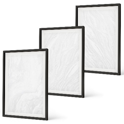 Tavelset ovanför soffa Elegant marmorstruktur