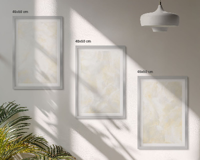 Tavelpaket med ramar Ljus texturerad färgdesign