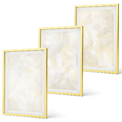 Tavelpaket med ramar Ljus texturerad färgdesign