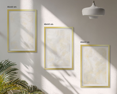 Tavelpaket med ramar Ljus texturerad färgdesign