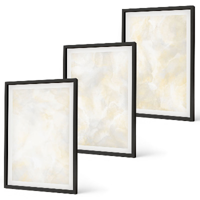 Tavelpaket med ramar Ljus texturerad färgdesign
