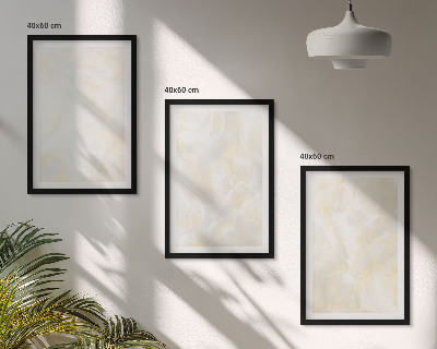 Tavelpaket med ramar Ljus texturerad färgdesign