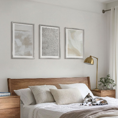 Set om 3 tavlor Abstrakt modern design