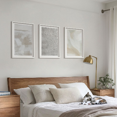 Set om 3 tavlor Abstrakt modern design