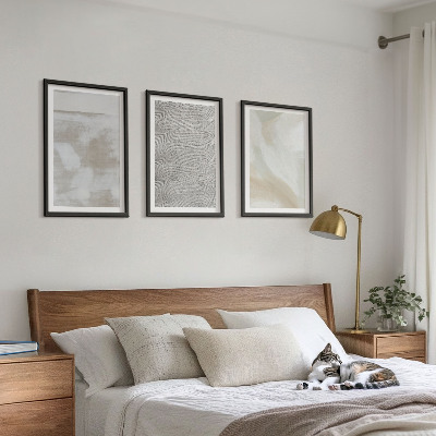 Set om 3 tavlor Abstrakt modern design