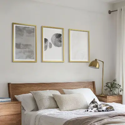 Abstrakta moderna strukturer tavelset för väggen ovanför soffan
