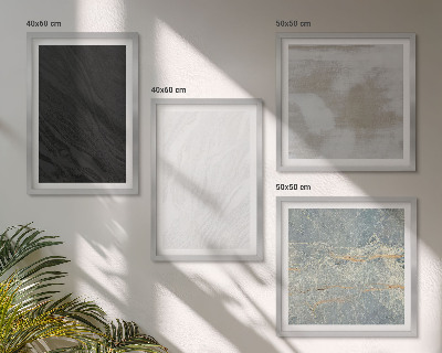 Set om 4 tavlor Stentexturer