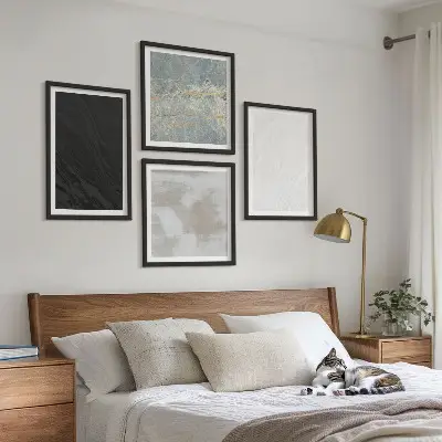 Stentexturer set om 4 tavlor