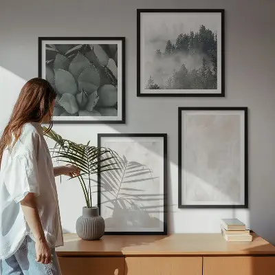 Stenpastellkulor set med 4 tavlor