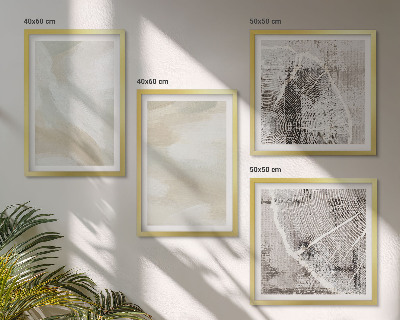 Set om 4 tavlor Färgstruktur minimalism