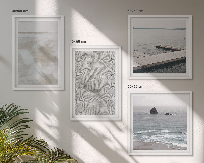 Tavelvägg ovanför soffa Abstrakt design moderna texturer