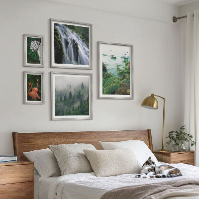 Väggdekoration tavelset Natur vilda djur landskap