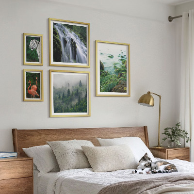Väggdekoration tavelset Natur vilda djur landskap