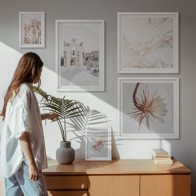 Set om 5 tavlor Snygg utsikt arkitektur natur
