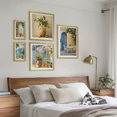 Väggdekoration tavelset Inspirationer från citronsolen