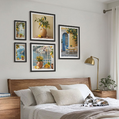 Väggdekoration tavelset Inspirationer från citronsolen
