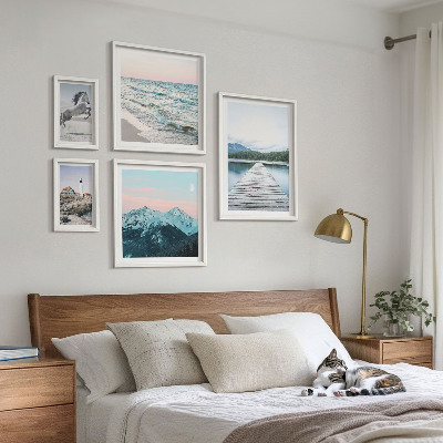 Väggdekoration tavelset Naturlandskapsdekorationer