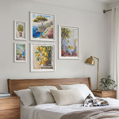 Väggdekoration tavelset Citrusinspirationer sol