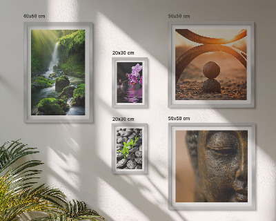 Set om 5 tavlor Naturens harmoni minimalistisk