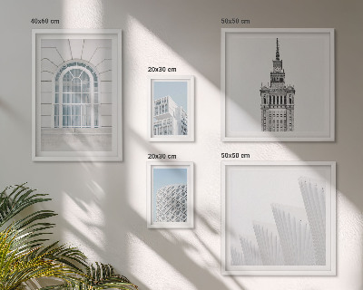 Väggdekoration tavelset Modern arkitekturminimalism